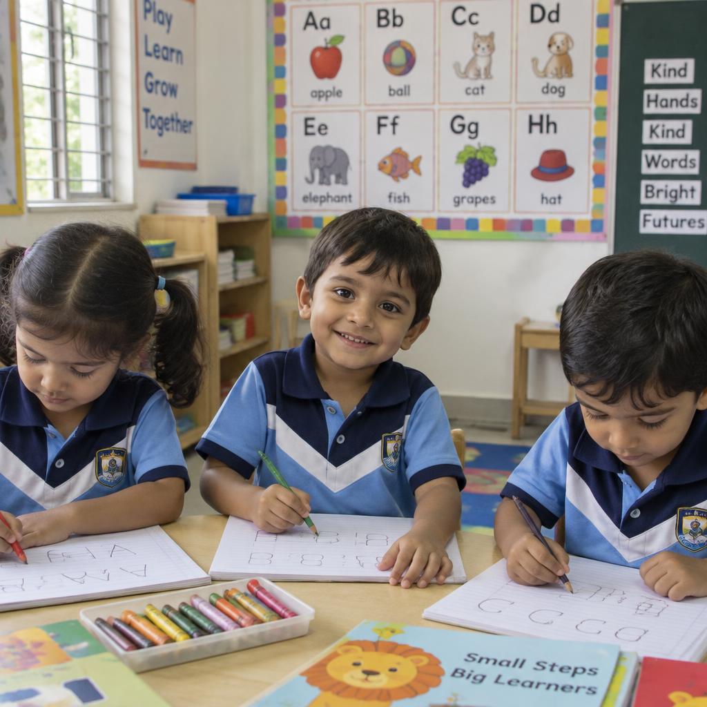 Junior KG children at an Archer Kids centre